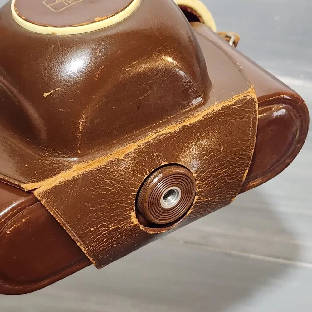 Vintage Leather Camera Case for‎ Zeiss Ikon AG Camera 20 7510 Made in Germany